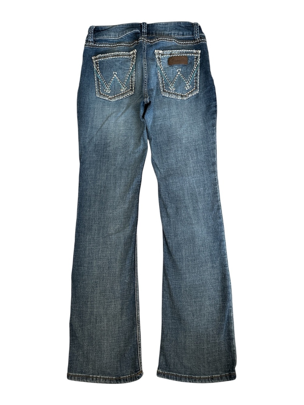 Wrangler Women’s Retro Sadie Bootcut Jeans Medium Wash Embroidered Pockets Sz 10 - Picture 3 of 10
